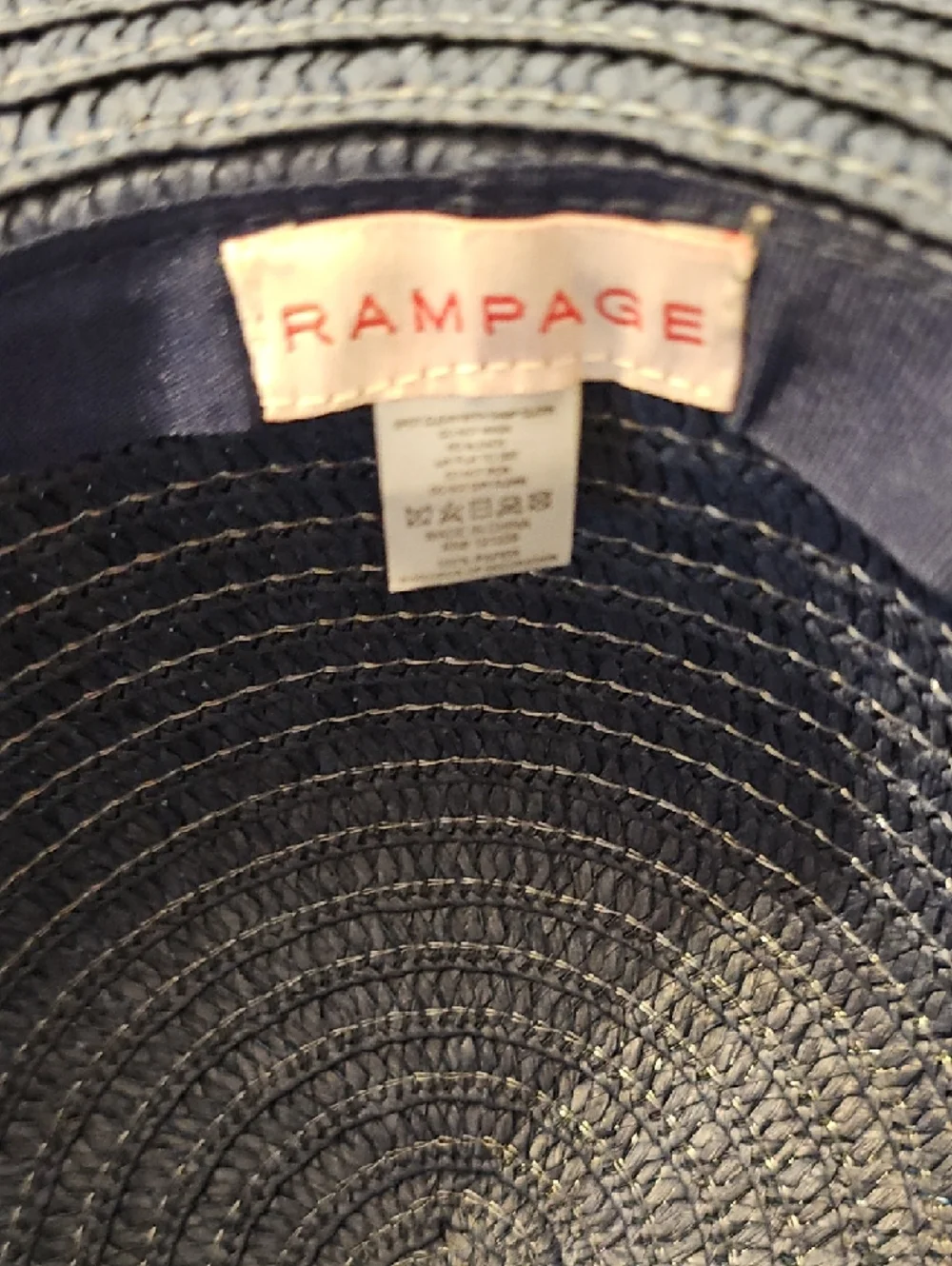 Rampage stylish straw
